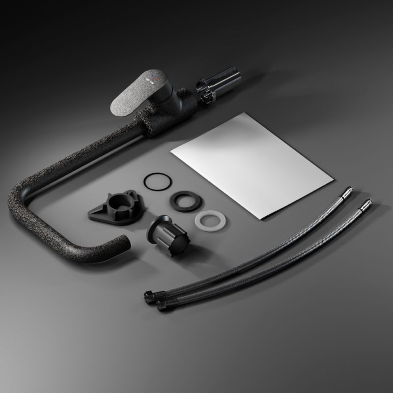 Смеситель для кухни AM.PM Like F8006022 Черный