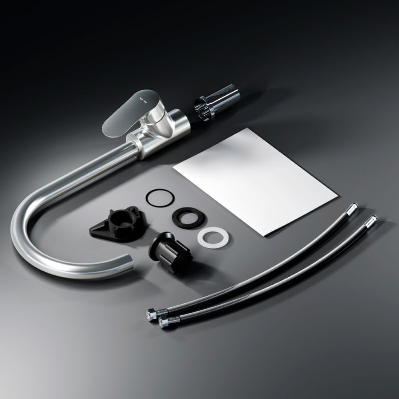 Смеситель для кухни AM.PM Like F8007711 Сатин