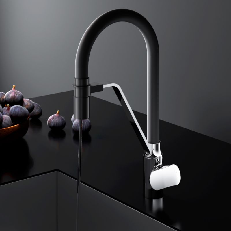 Смеситель для кухни AM.PM Like F8007802 Хром Черный