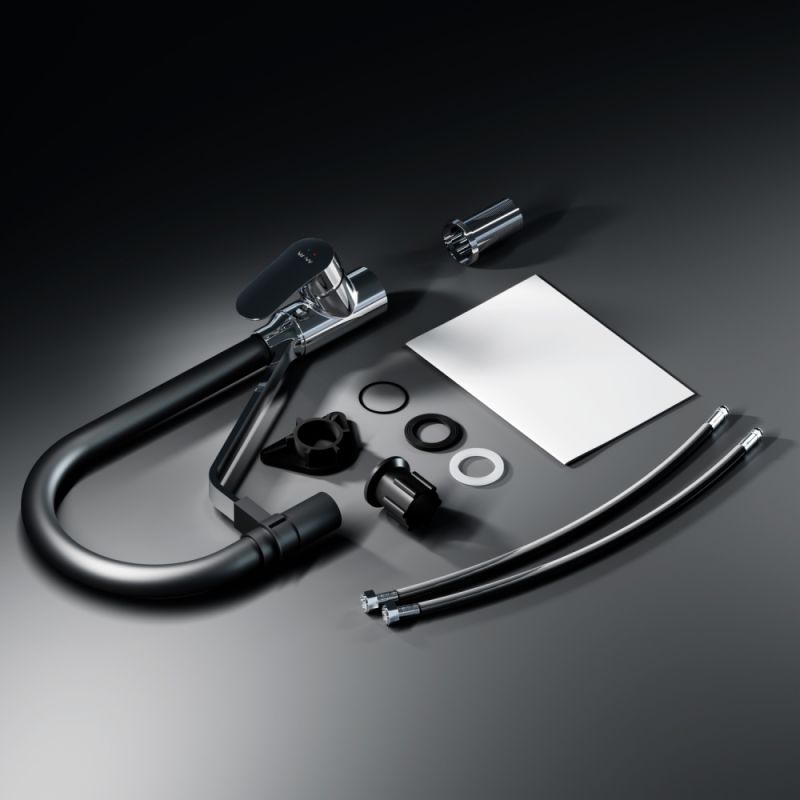 Смеситель для кухни AM.PM Like F8007802 Хром Черный