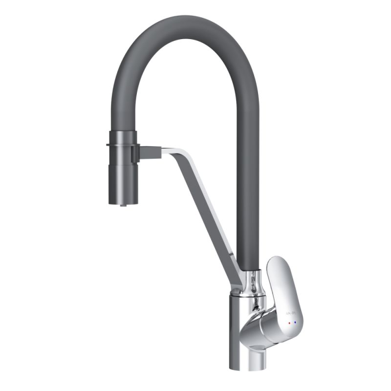 Смеситель для кухни AM.PM Like F8007802 Хром Черный