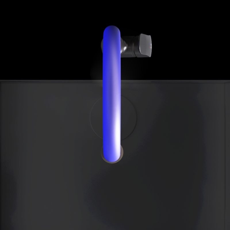 Смеситель для кухни AM.PM Like F8007827 Черный матовый Синий