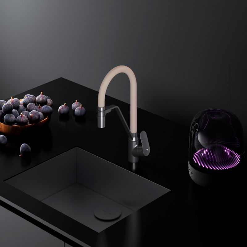 Смеситель для кухни AM.PM Like F8007826, Бежевый