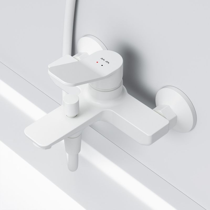 Смеситель для ванны и душа AM.PM X-Joy F85A10033 Белый