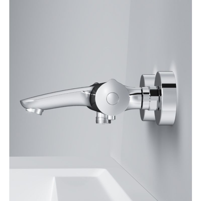 Смеситель для ванны и душа AM.PM Like F8050000 с термостатом Хром