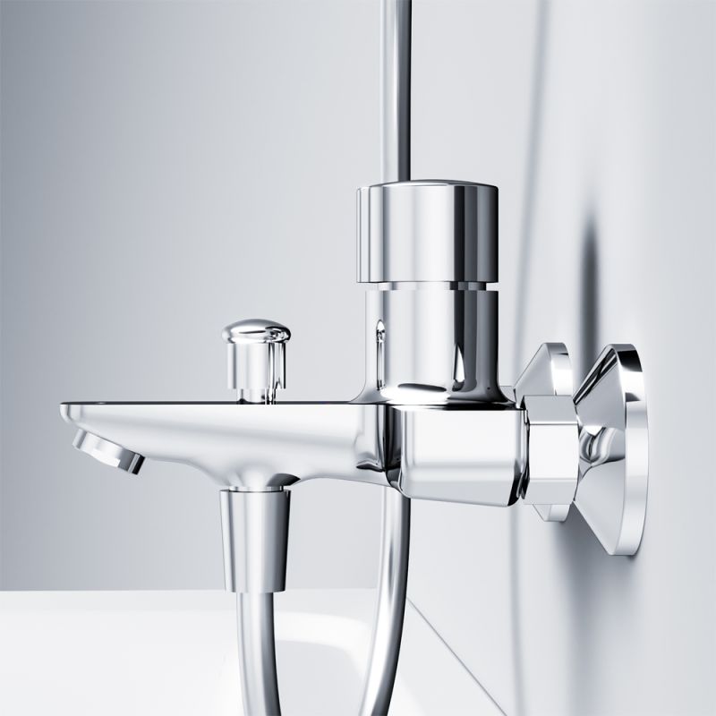 Смеситель для ванны и душа AM.PM X-Joy F85A10500 Хром