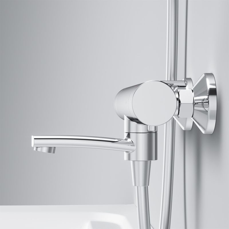 Смеситель для ванны и душа AM.PM X-Joy F85A50000 с термостатом Хром