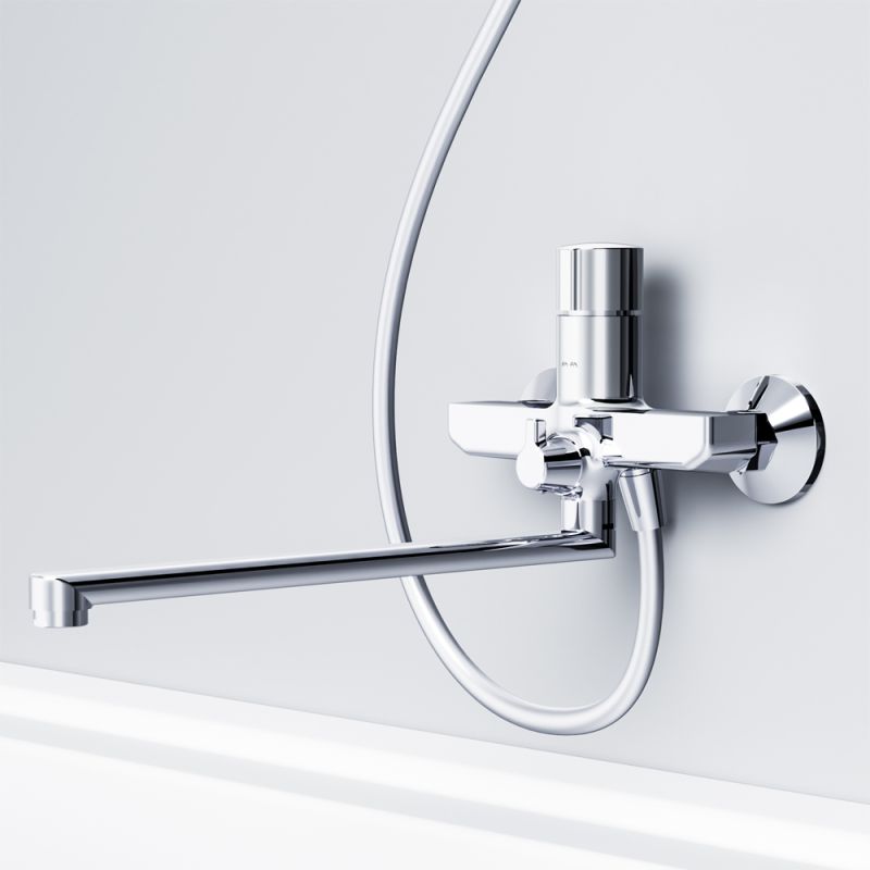 Смеситель для ванны и душа AM.PM X-Joy F85A90500 универсальный Хром