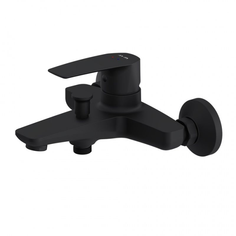 Смеситель для ванны и душа AM.PM Gem F90A10022 Черный