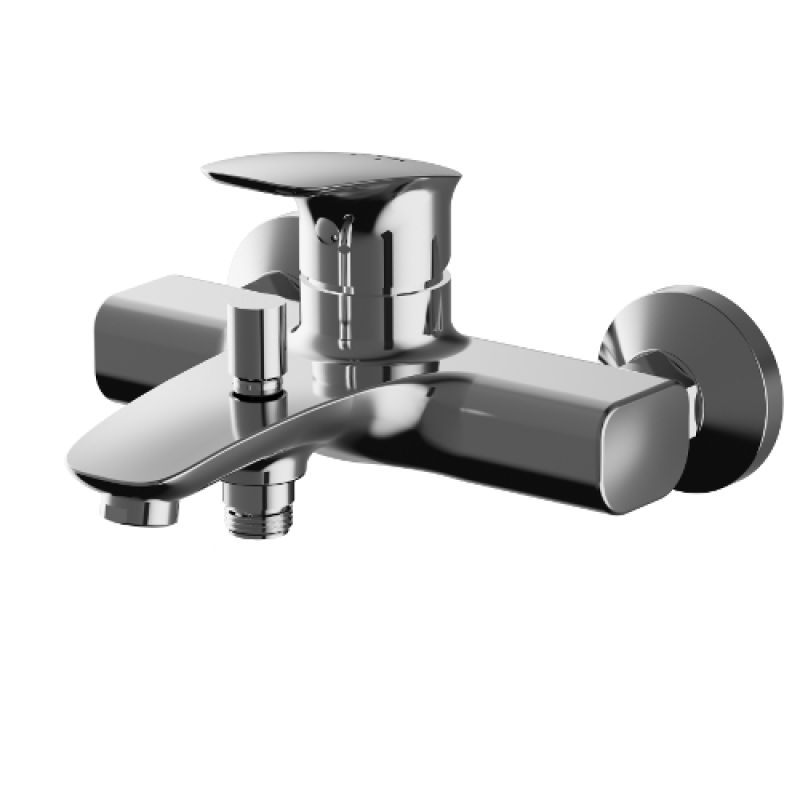 Смеситель для ванны и душа AM.PM Spirit V2.1 F71A10000 Хром