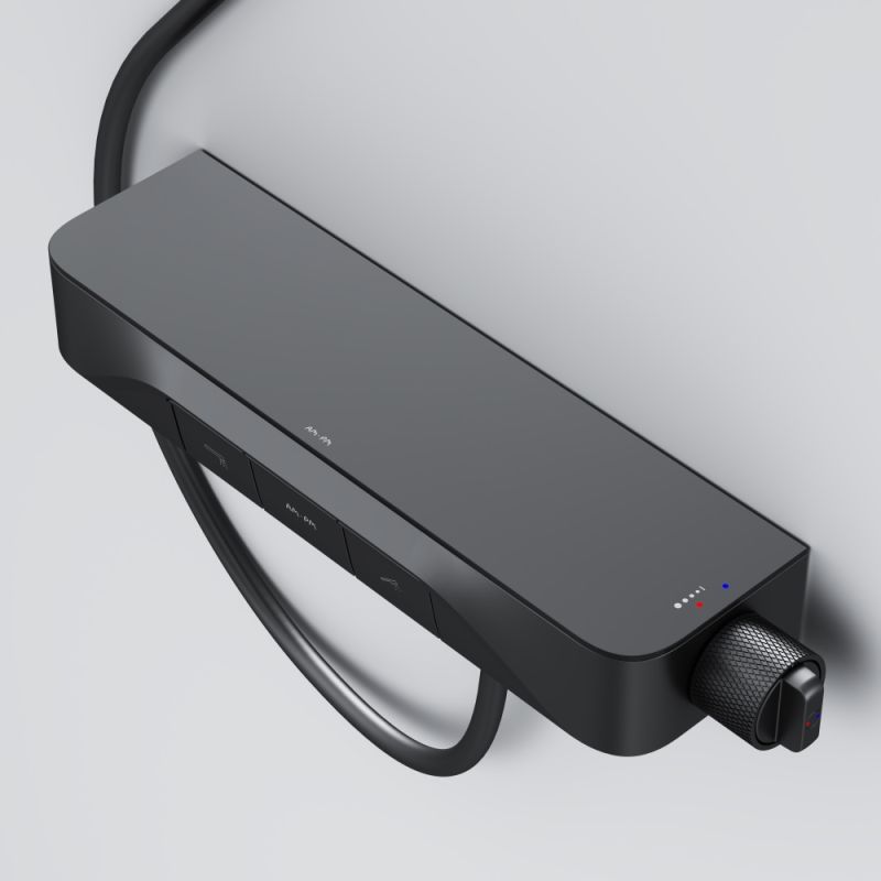 Смеситель для ванны и душа AM.PM Func F8F10522 Черный матовый