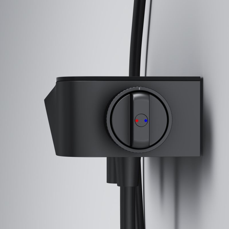 Смеситель для ванны и душа AM.PM Func F8F10522 Черный матовый