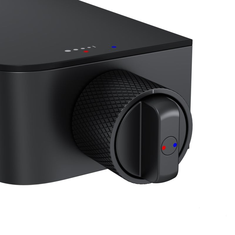 Смеситель для ванны и душа AM.PM Func F8F10522 Черный матовый