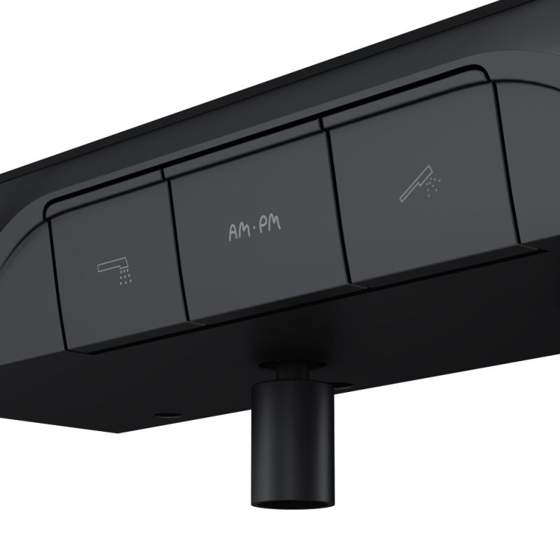 Смеситель для ванны и душа AM.PM Func F8F10522 Черный матовый