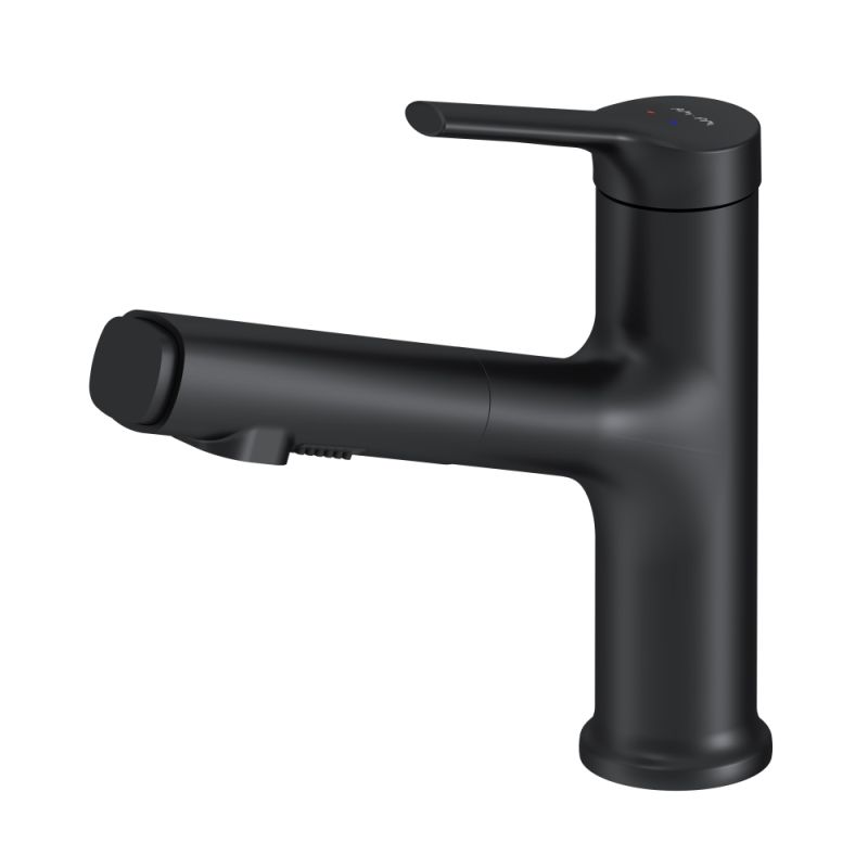 Смеситель для раковины AM.PM X-Joy F85B02922 Черный матовый Смеситель для раковины AM.PM X-Joy F85B02922 Черный матовый