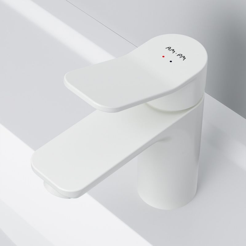Смеситель для раковины AM.PM X-Joy F85A02133 Белый матовый