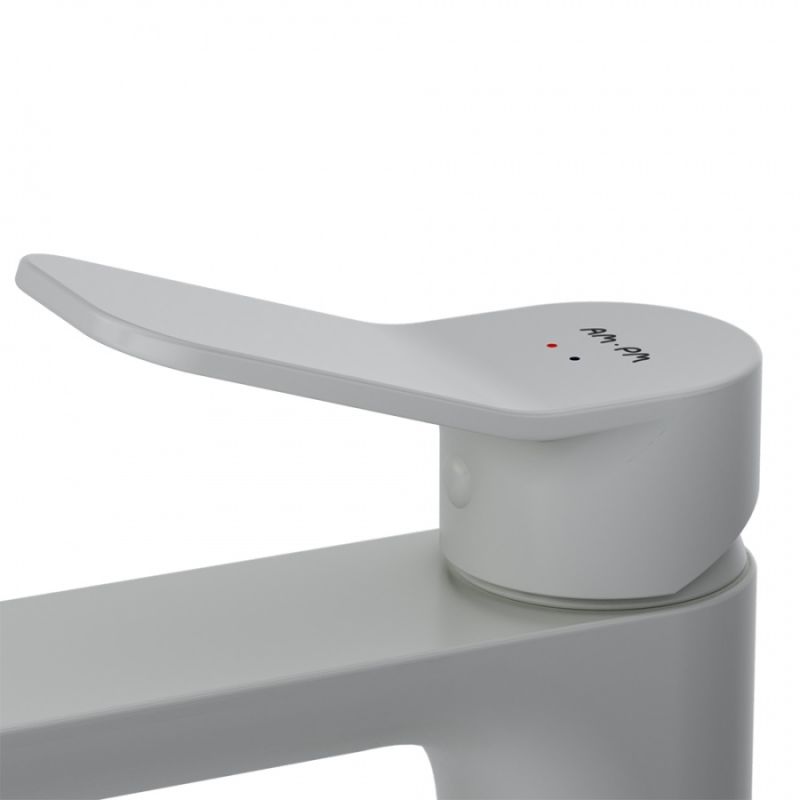 Смеситель для раковины AM.PM X-Joy F85A02133 Белый матовый