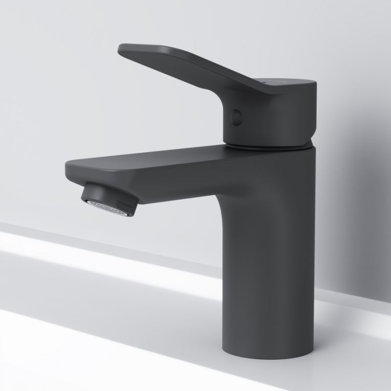 Смеситель для раковины AM.PM X-Joy F85A02122 Черный матовый