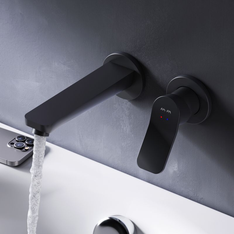 Смеситель для раковины AM.PM X-Joy F85A72622 Черный матовый