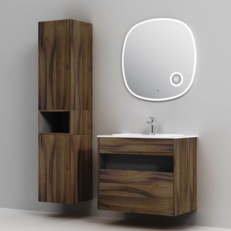 Тумба под раковину AM.PM Func 80 M8FFUX0801OF подвесная Дуб крафт