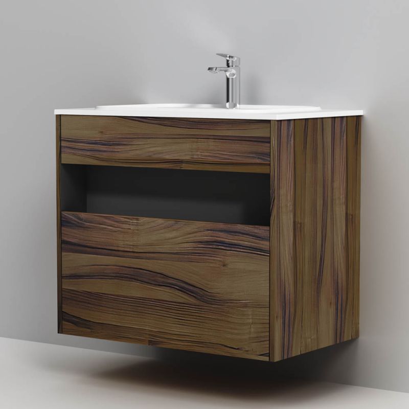Тумба под раковину AM.PM Func 80 M8FFUX0801OF подвесная Дуб крафт
