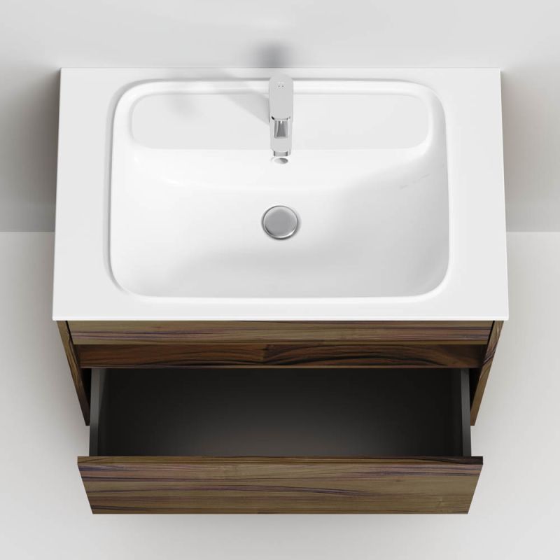 Тумба под раковину AM.PM Func 80 M8FFUX0801OF подвесная Дуб крафт