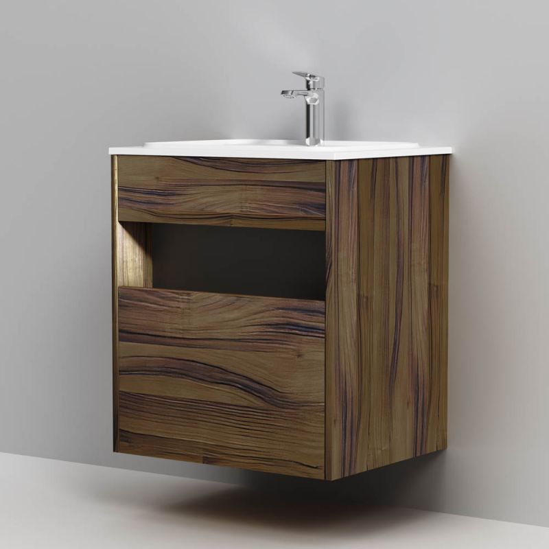 Тумба под раковину AM.PM Func 60 M8FFUX0601OF подвесная Дуб крафт