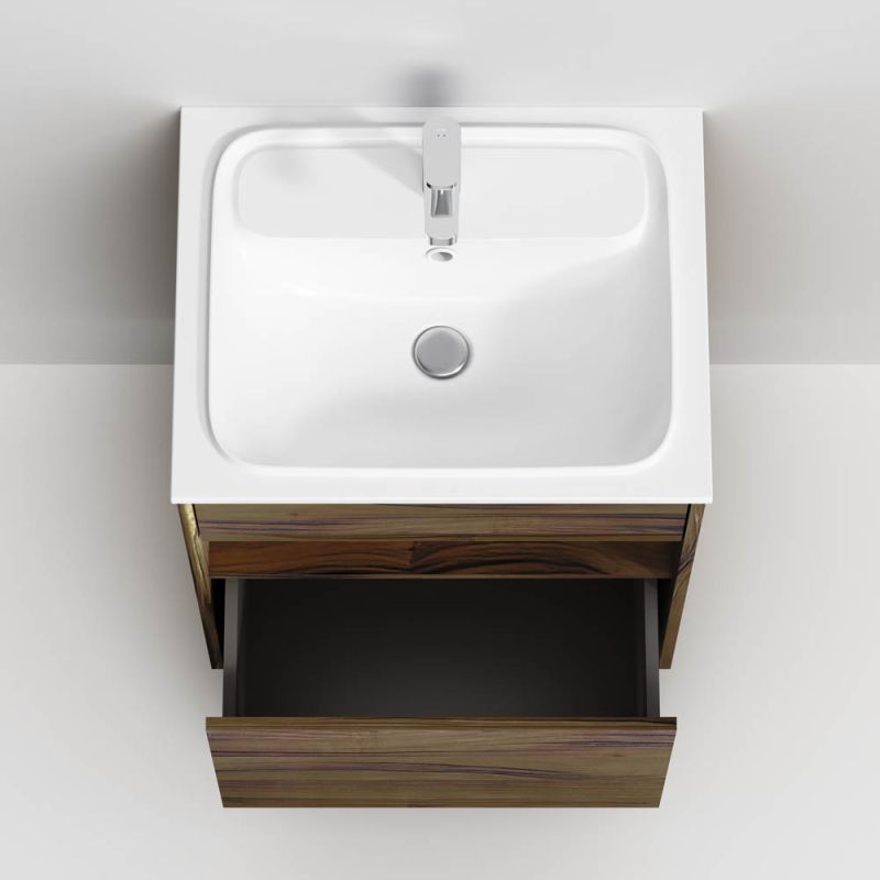 Тумба под раковину AM.PM Func 60 M8FFUX0601OF подвесная Дуб крафт