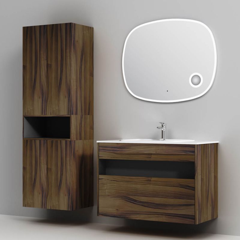 Тумба под раковину AM.PM Func 100 M8FFUX1001OF подвесная Дуб крафт