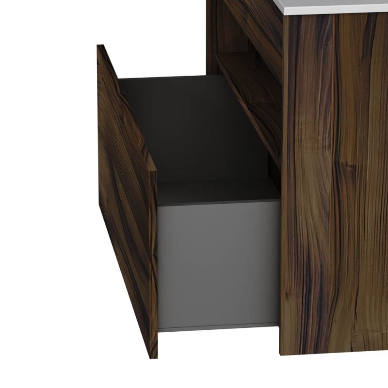 Тумба под раковину AM.PM Func 100 M8FFUX1001OF подвесная Дуб крафт