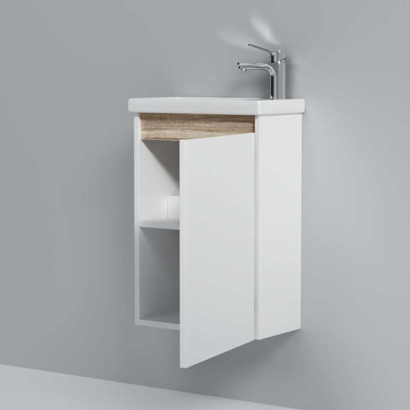 Тумба под раковину AM.PM X-Joy 45 M85AFHX0451WG подвесная Белый глянец