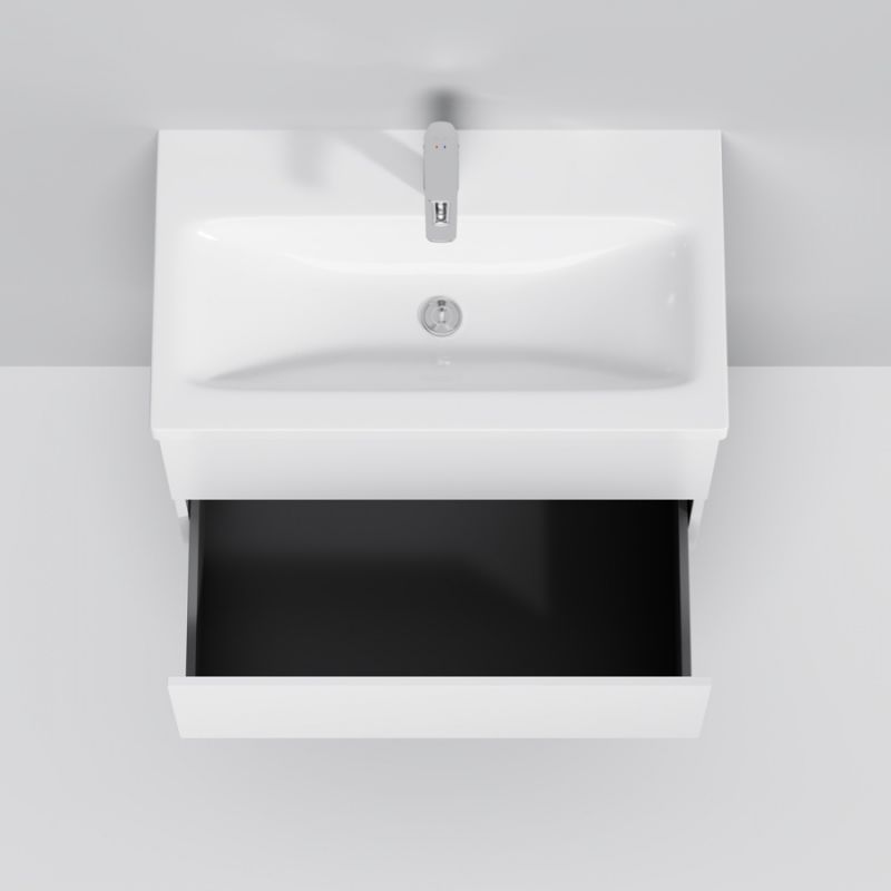 Тумба под раковину AM.PM Gem 75 2 M90FHX07522WG подвесная Белая