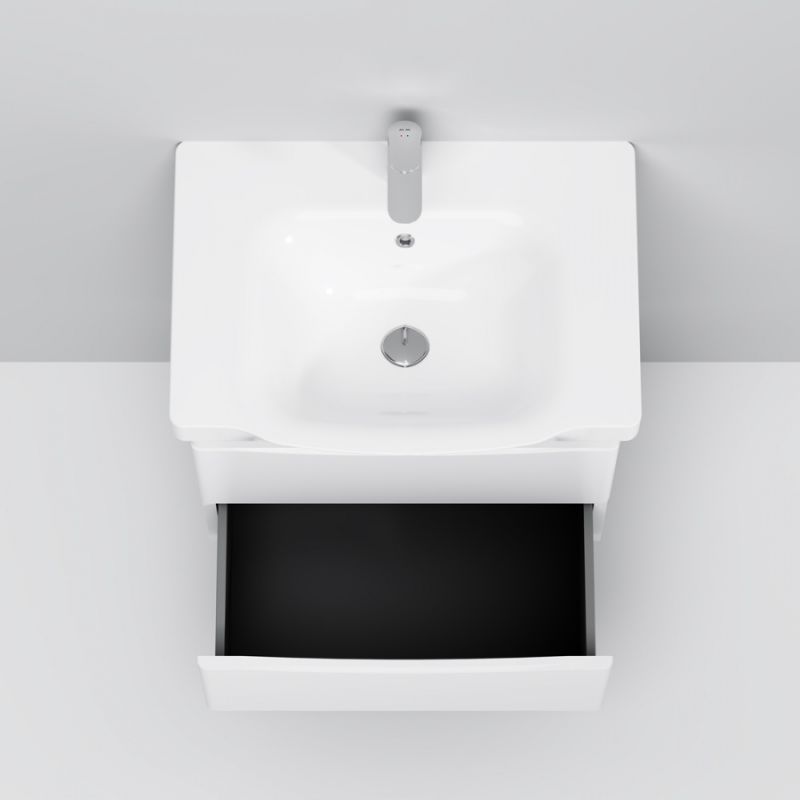 Тумба под раковину AM.PM Like 65 M80FHX0652WG подвесная Белая