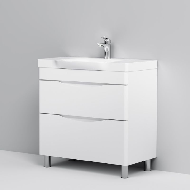 Тумба под раковину AM.PM Like 80 M80FSX0802WG Белая