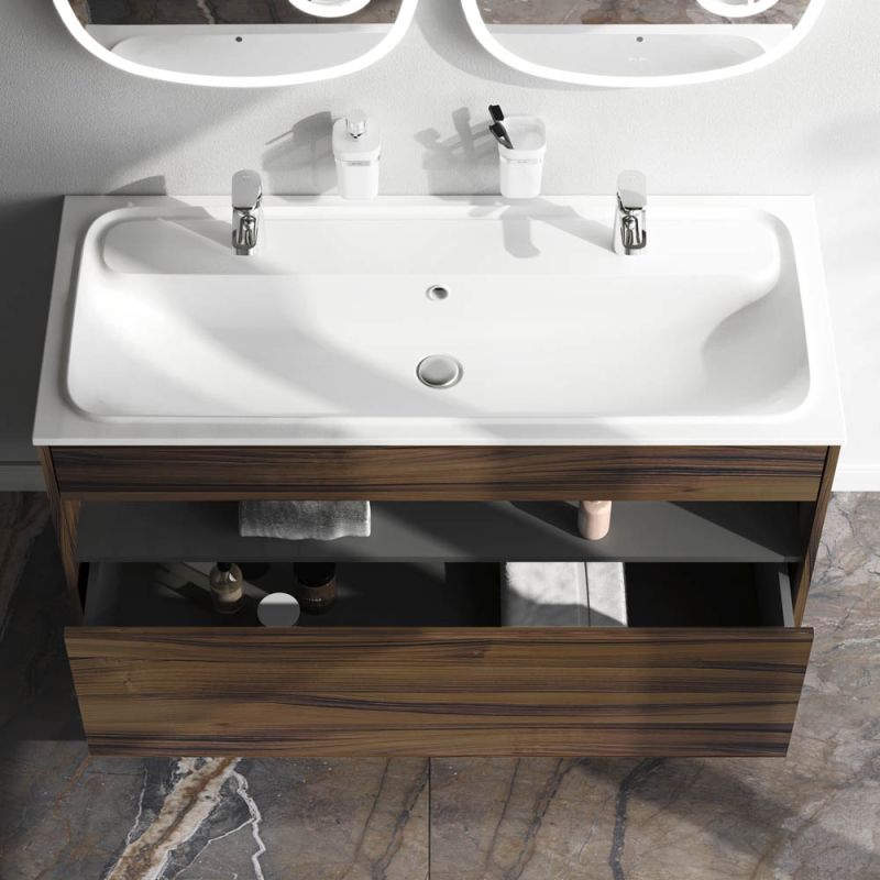 Тумба под раковину AM.PM Func 120 M8FFUX1201OF подвесная Дуб крафт