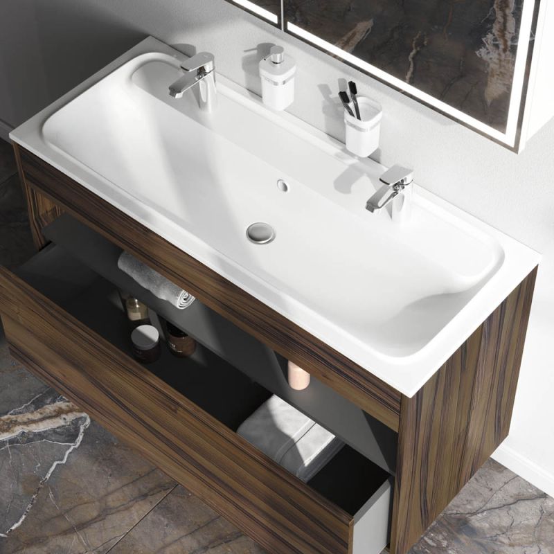 Тумба под раковину AM.PM Func 120 M8FFUX1201OF подвесная Дуб крафт