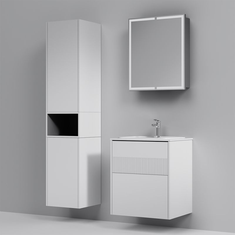 Тумба под раковину AM.PM Func 60 M8FFUX0602WM подвесная Белая матовая