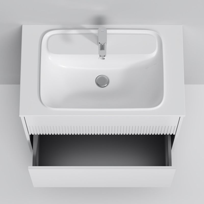 Тумба под раковину AM.PM Func 80 M8FFUX0802WM подвесная Белая матовая