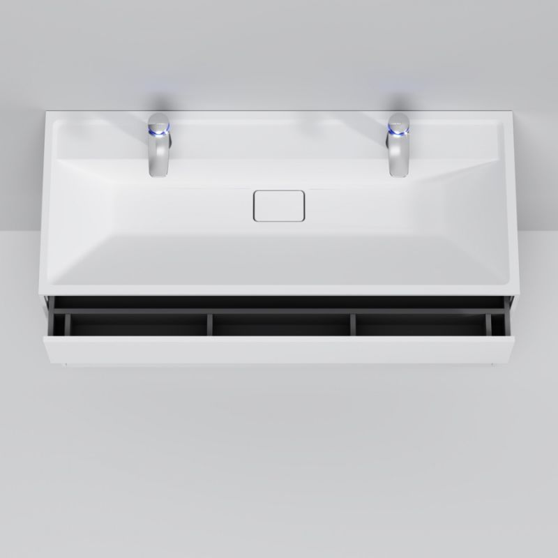 Тумба под раковину AM.PM Inspire V2.0 120 M50AFHX1203WM подвесная Белая матовая