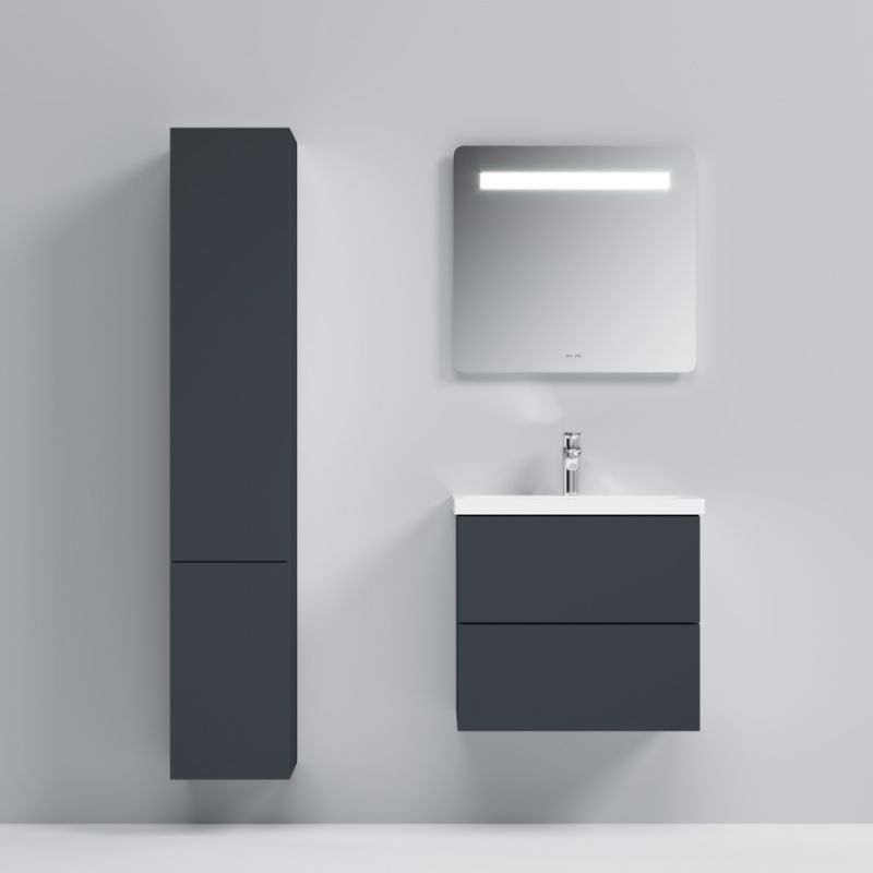 Тумба под раковину AM.PM Gem 60 M90FHX06022GM подвесная Графит матовый