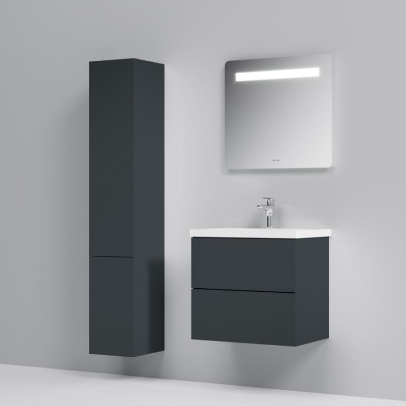 Тумба под раковину AM.PM Gem 60 M90FHX06022GM подвесная Графит матовый