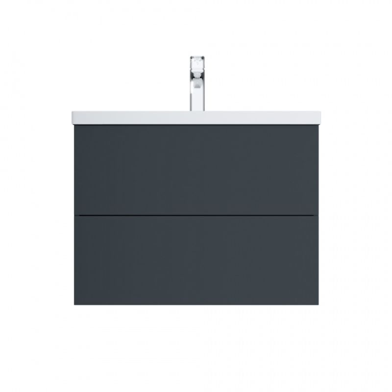 Тумба под раковину AM.PM Gem 75 M90FHX07522GM подвесная Графит матовый