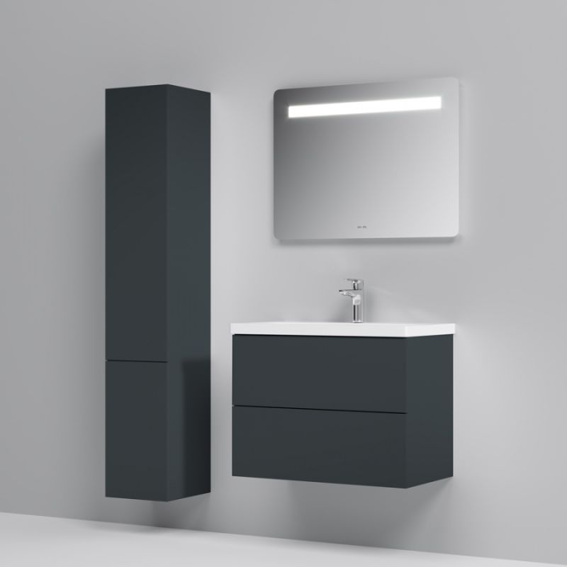 Тумба под раковину AM.PM Gem 75 M90FHX07522GM подвесная Графит матовый