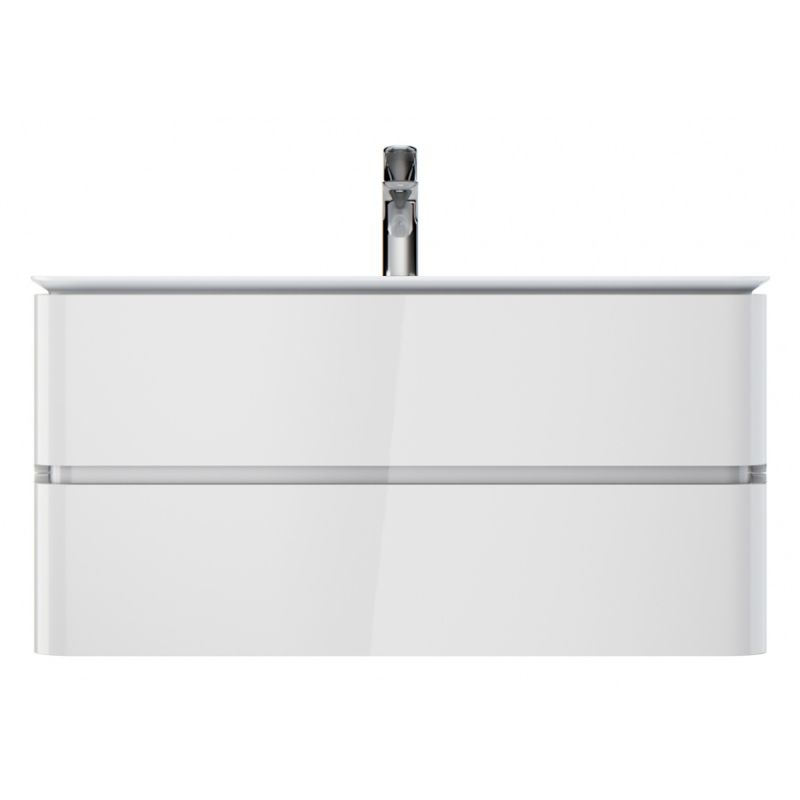 Тумба под раковину AM.PM Sensation 100 M30FHX1002WG подвесная Белая глянцевая