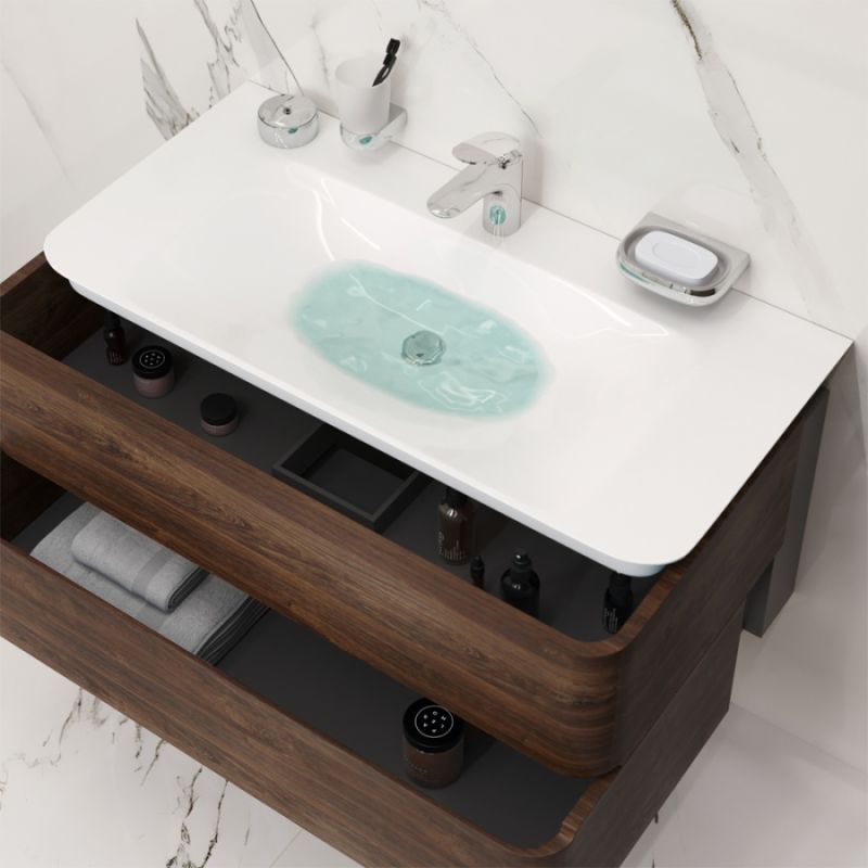 Тумба под раковину Am.Pm Sensation 100 орех