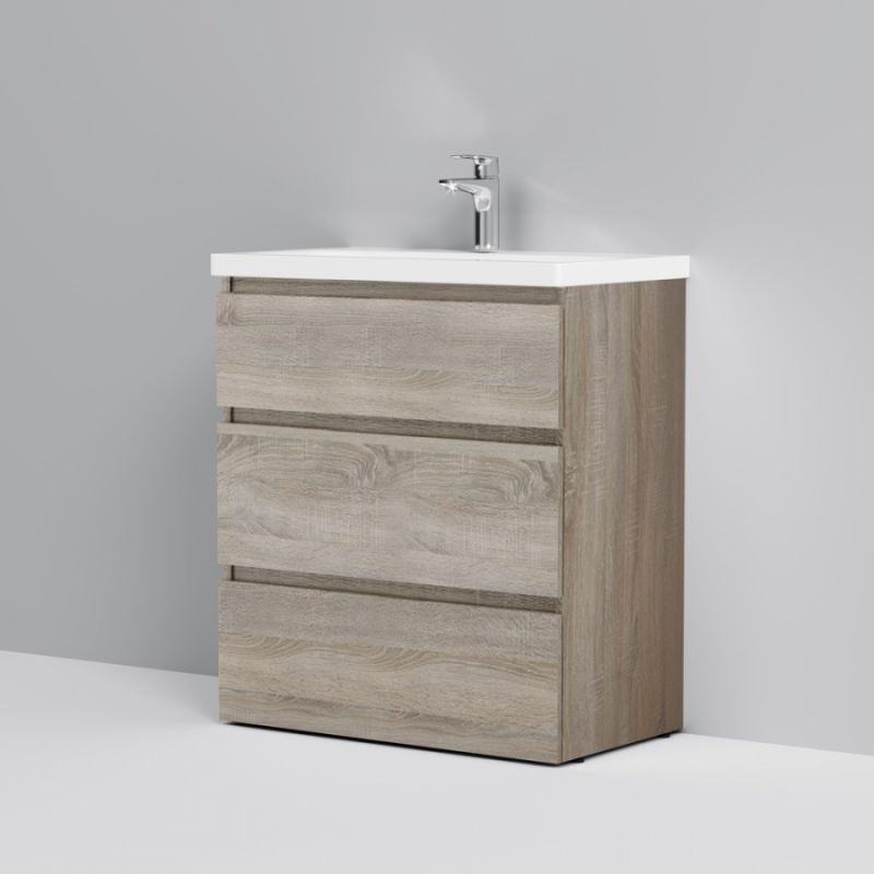 Тумба под раковину AM.PM Gem S 75 M91FSX0752OF Светлый дуб