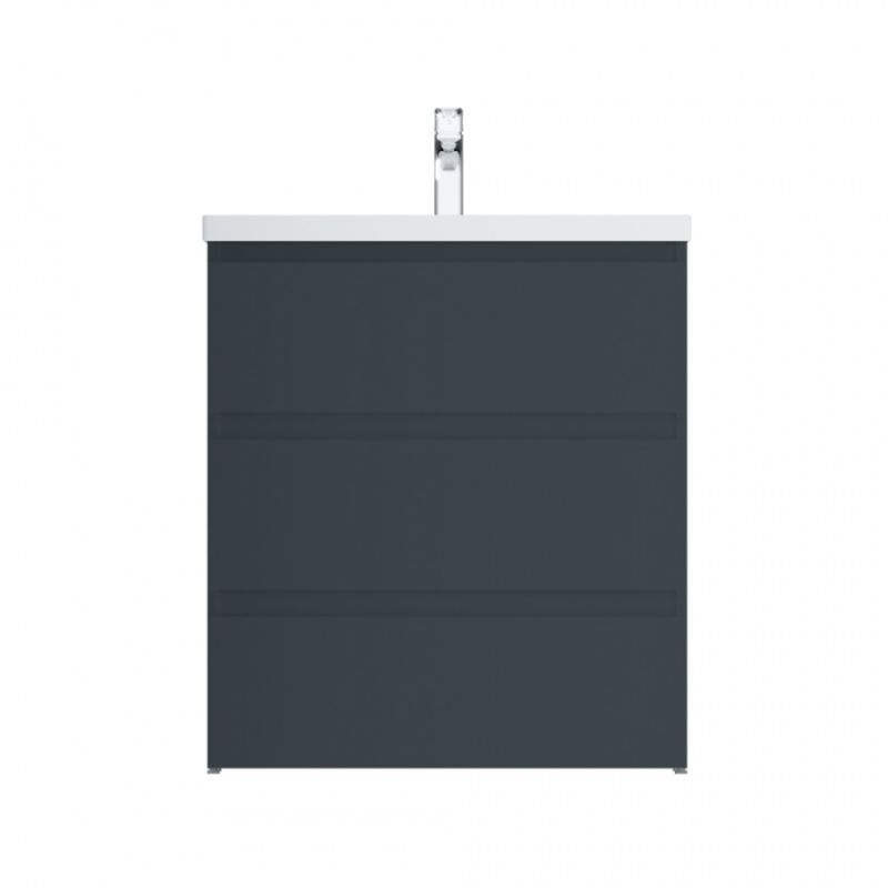 Тумба под раковину AM.PM Gem S 75 M91FSX0752GM Графит матовый
