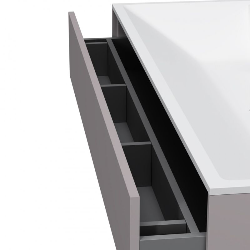 Тумба под раковину AM.PM Inspire V2.0 120 M50AFHX1203EGM подвесная Серая матовая