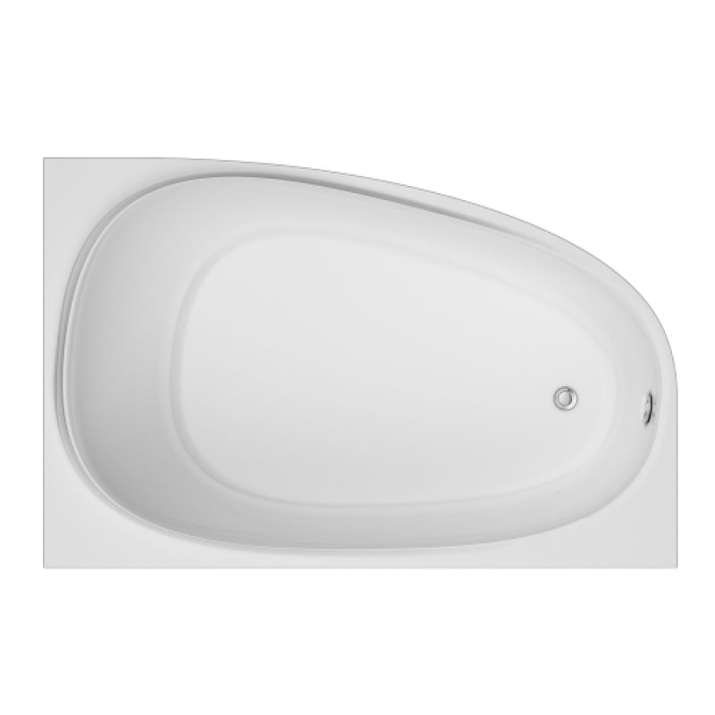 Акриловая ванна AM.PM Like 170x110 R W80A-170R110W-A без гидромассажа