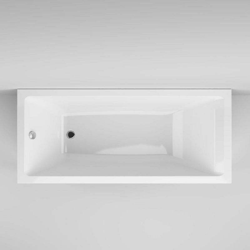 Акриловая ванна AM.PM Gem 170х75 W93A-170-075W-A без гидромассажа